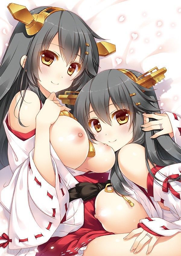 I give to admiral this 31 sheets] transformation! Image collection of Haruna nipple/areolae 17