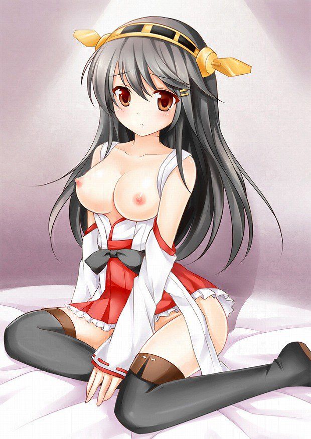 I give to admiral this 31 sheets] transformation! Image collection of Haruna nipple/areolae 20