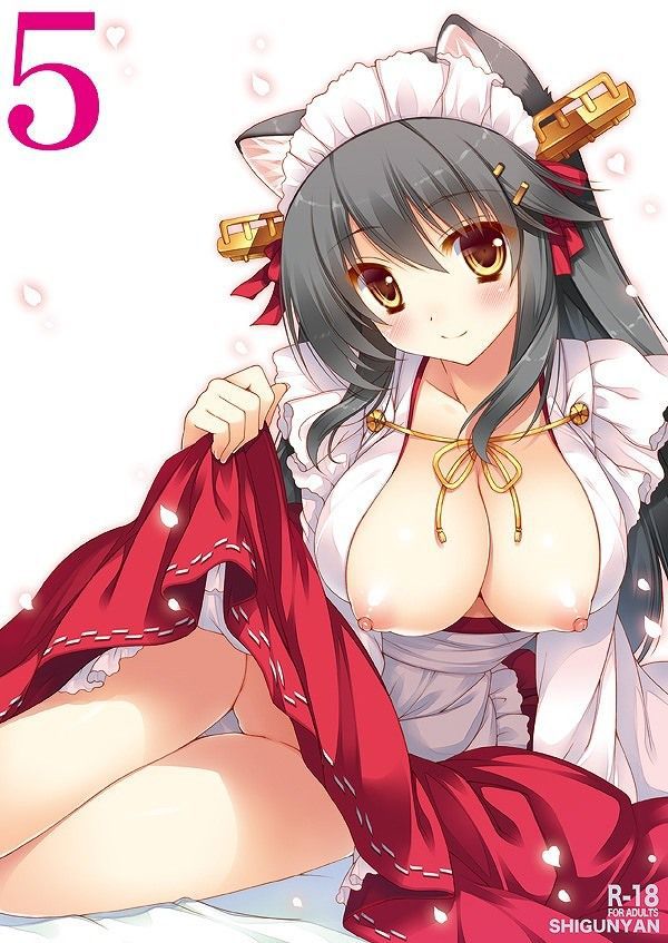 I give to admiral this 31 sheets] transformation! Image collection of Haruna nipple/areolae 21