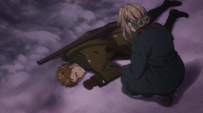 [Violet ever garden] Episode 11 "No one wants to die anymore" capture 24