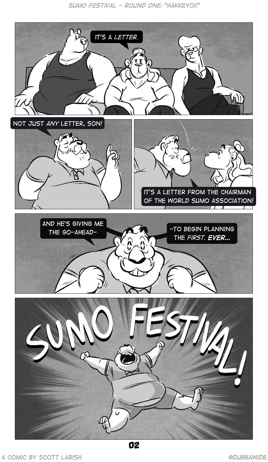 [scott larish] sumo festival [in progress] 3