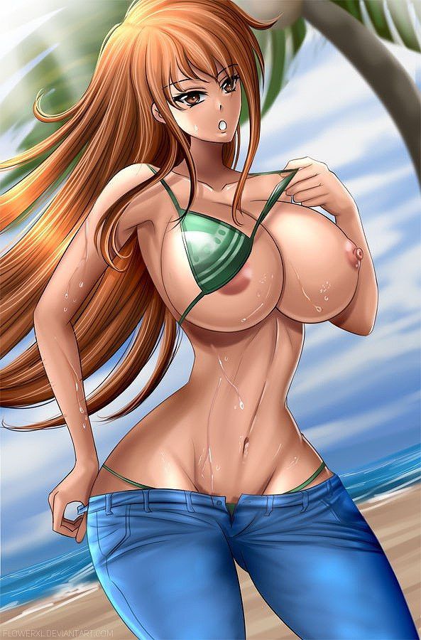 [One piece] big breasts nami's erotic image please! Part 17 11