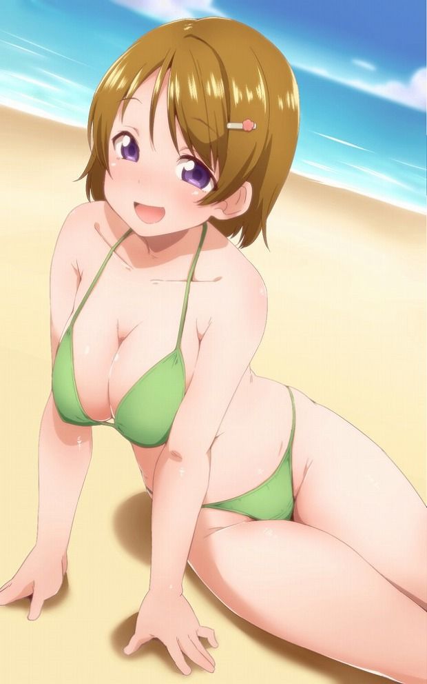 [31 Love live] big breasts swimsuit gravure image collection of Koizumi Hana Yang 1