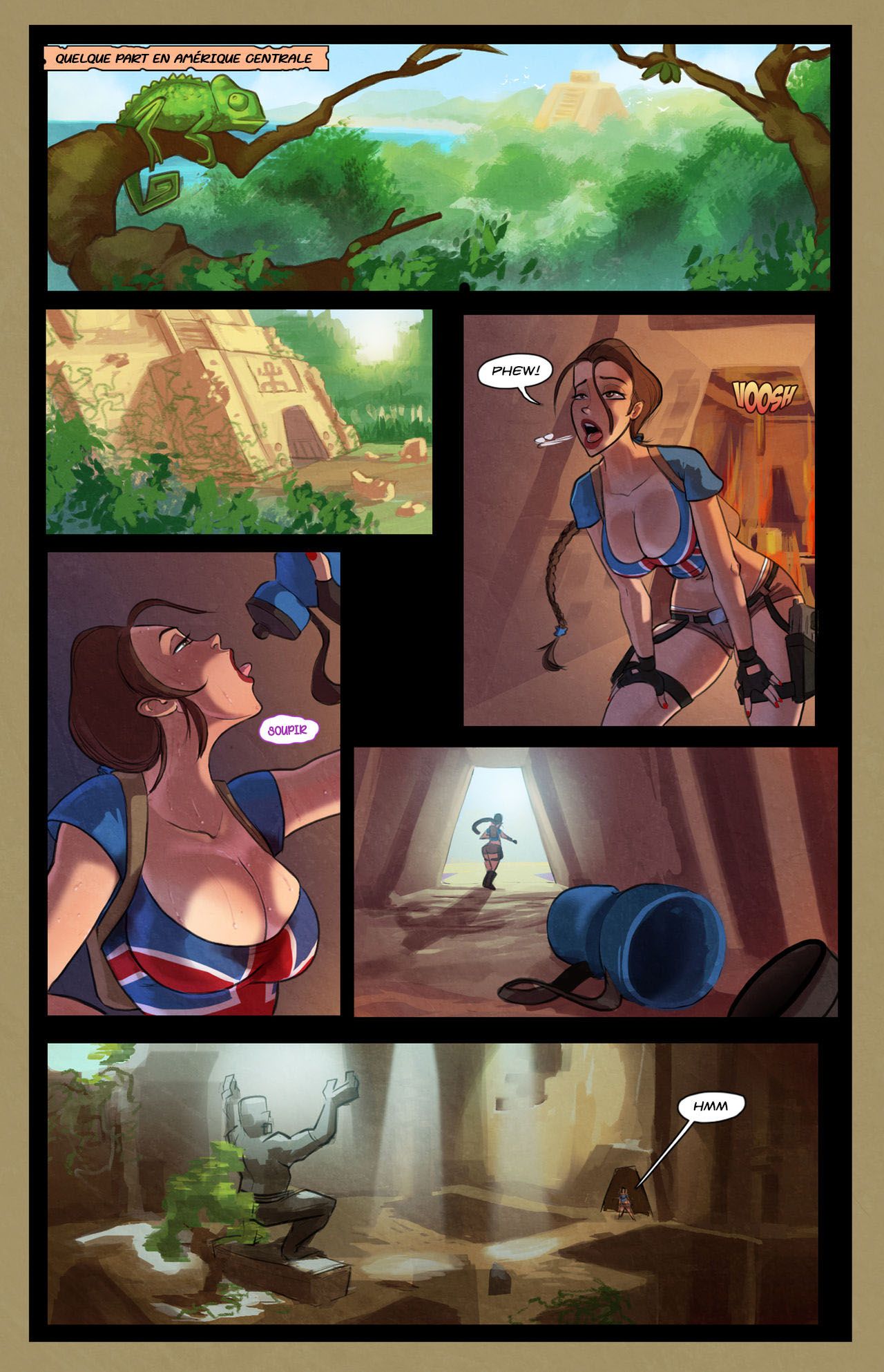 [TheDirtyMonkey] Lara Croft and the Guardian of Pleasure (Tomb Raider) [French] 2