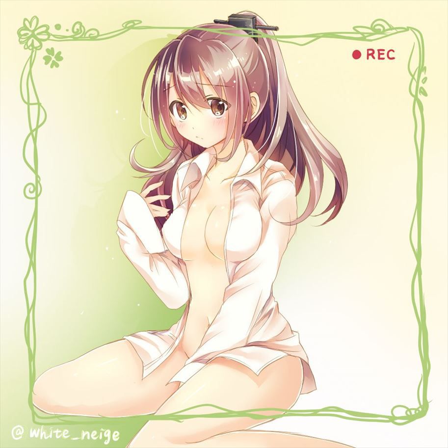 【Fleet Kokushōn】 Secondary erotic image that can be used as an onaneta of Kumano 9