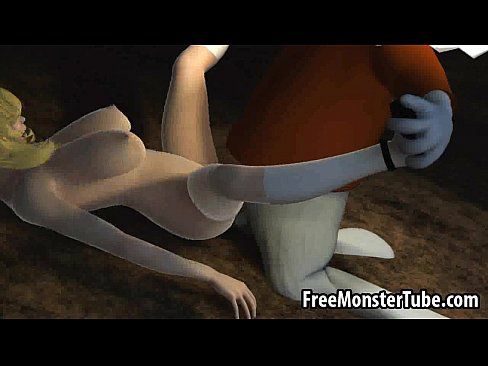 3D Alice in Wonderland gets fucked by the rabbit - 3 min 23