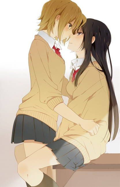 [50 sheets Yuri] The secondary lesbian image that I'm kissing the tongue and entwined the girl with each other! Part16 10