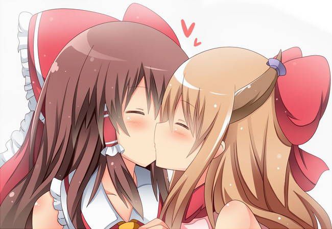 [50 sheets Yuri] The secondary lesbian image that I'm kissing the tongue and entwined the girl with each other! Part16 2