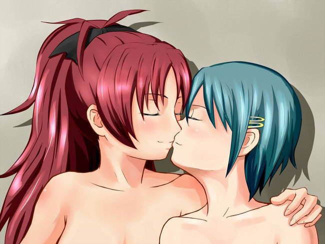 [50 sheets Yuri] The secondary lesbian image that I'm kissing the tongue and entwined the girl with each other! Part16 24
