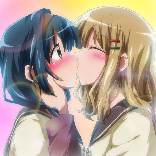 [50 sheets Yuri] The secondary lesbian image that I'm kissing the tongue and entwined the girl with each other! Part16 31