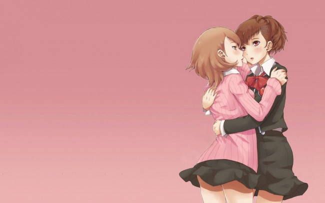 [50 sheets Yuri] The secondary lesbian image that I'm kissing the tongue and entwined the girl with each other! Part16 14