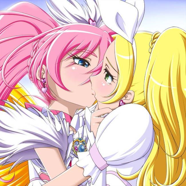 [50 sheets Yuri] The secondary lesbian image that I'm kissing the tongue and entwined the girl with each other! Part16 8