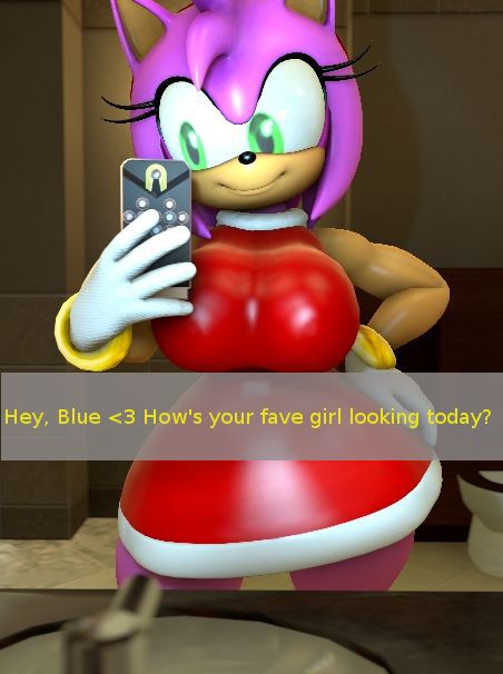 [Darksorm] Amy Rose Snapchat 1