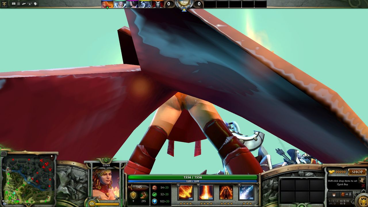 Dota 2 Female Heroes Pants 3