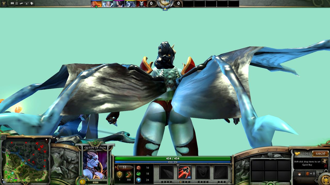 Dota 2 Female Heroes Pants 6