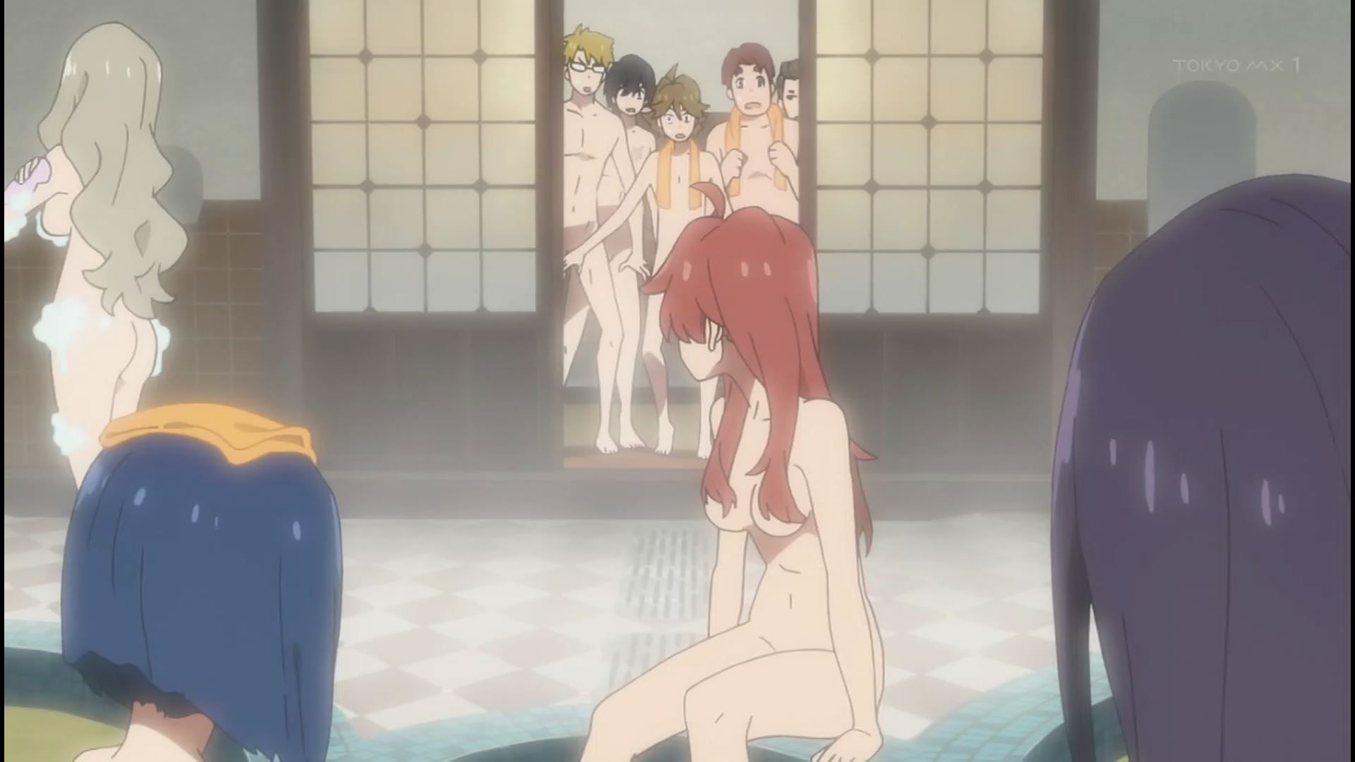 such as the bath scene and the girl's suit melts in anime ' darling in the Franc kiss ' 8 story! 17