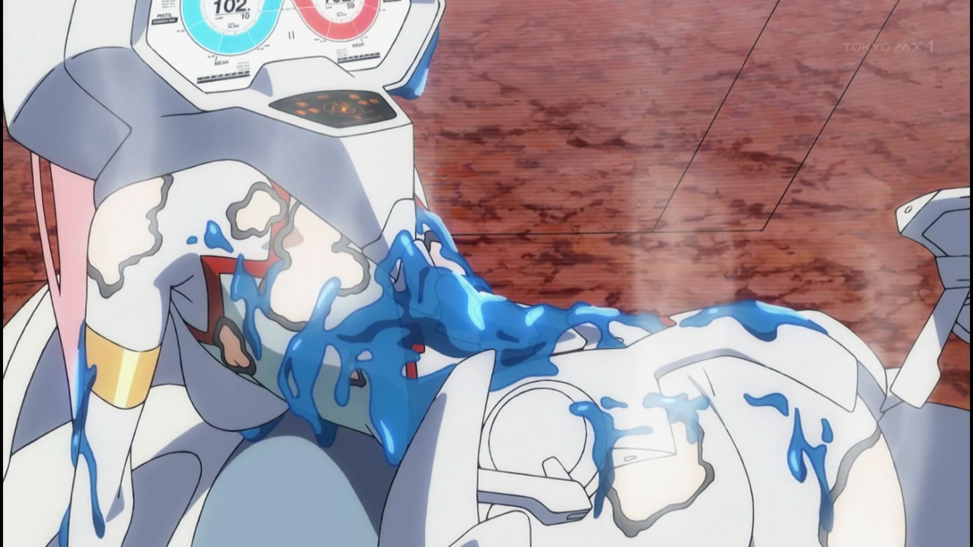 such as the bath scene and the girl's suit melts in anime ' darling in the Franc kiss ' 8 story! 2