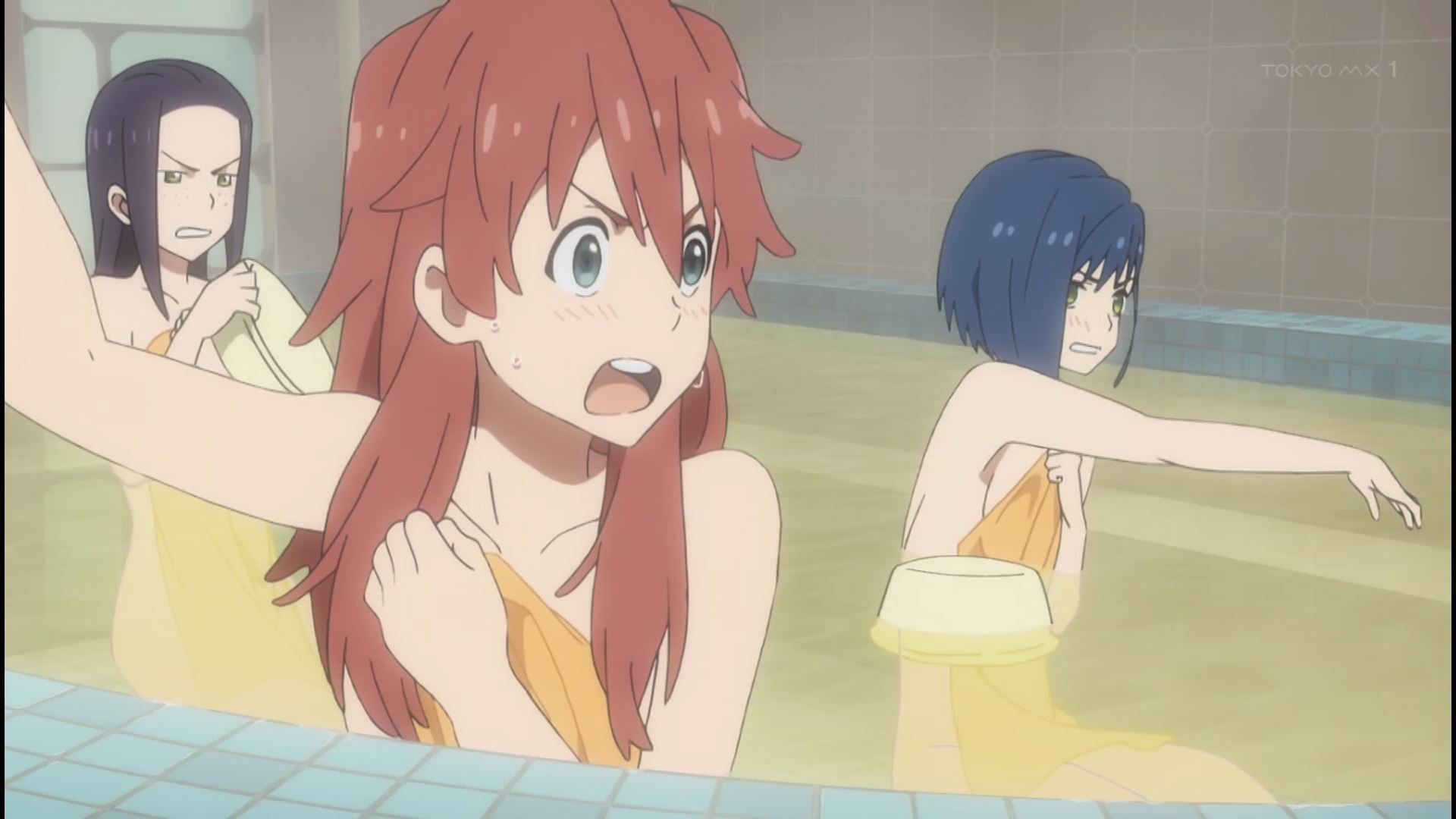 such as the bath scene and the girl's suit melts in anime ' darling in the Franc kiss ' 8 story! 23