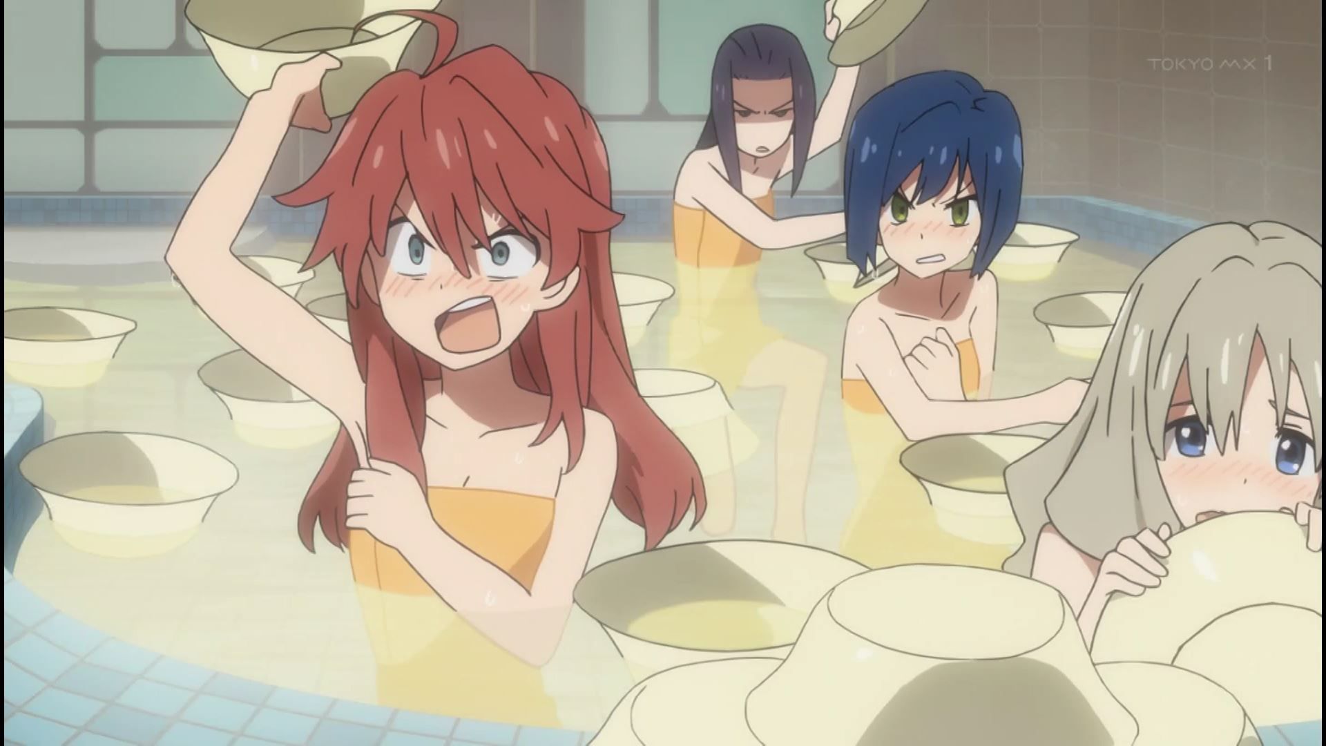 such as the bath scene and the girl's suit melts in anime ' darling in the Franc kiss ' 8 story! 24