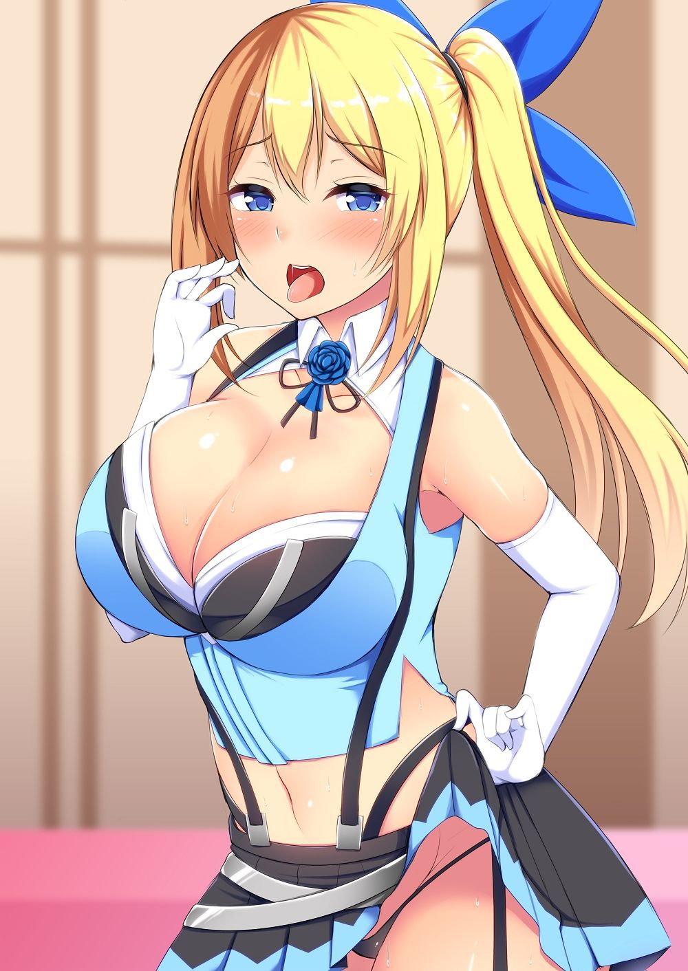 [Secondary ZIP] cleavage of the big girl that wants to be a large breasts the second image 17