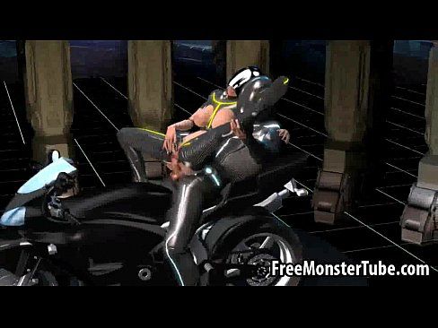Sexy 3D babe from Tron enjoying getting fucked harderted-high 2 - 3 min 3
