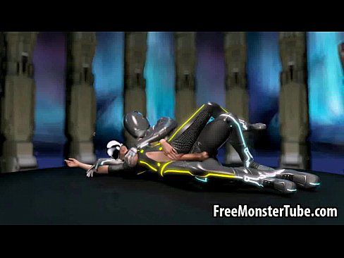 Sexy 3D babe from Tron enjoying getting fucked harderted-high 2 - 3 min 9