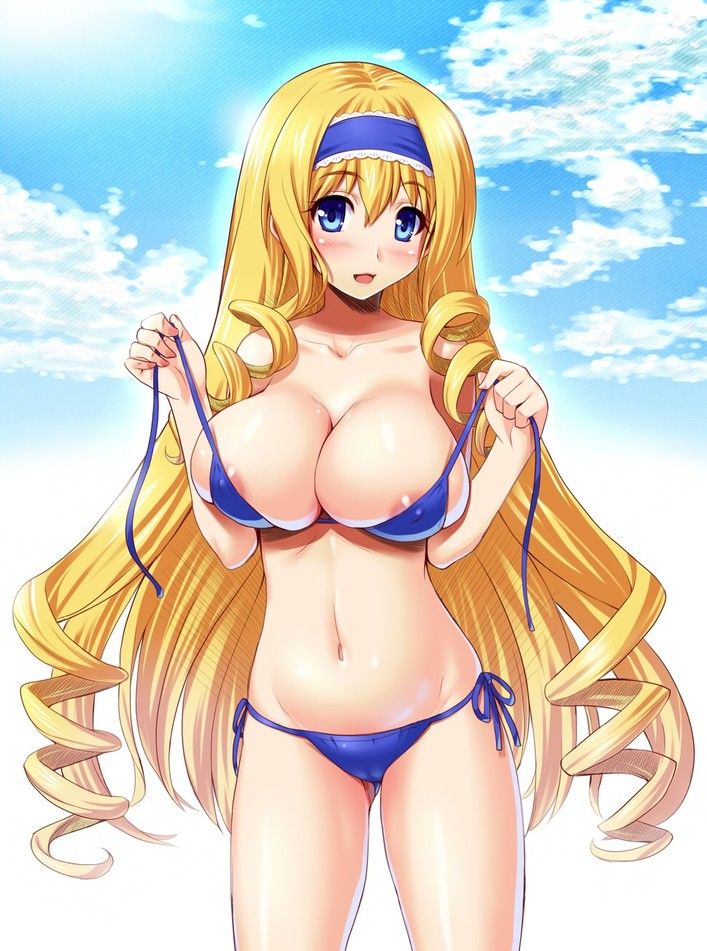 Erotic image of micro bikini that is not able to hide the lewd body [secondary erotic] 17