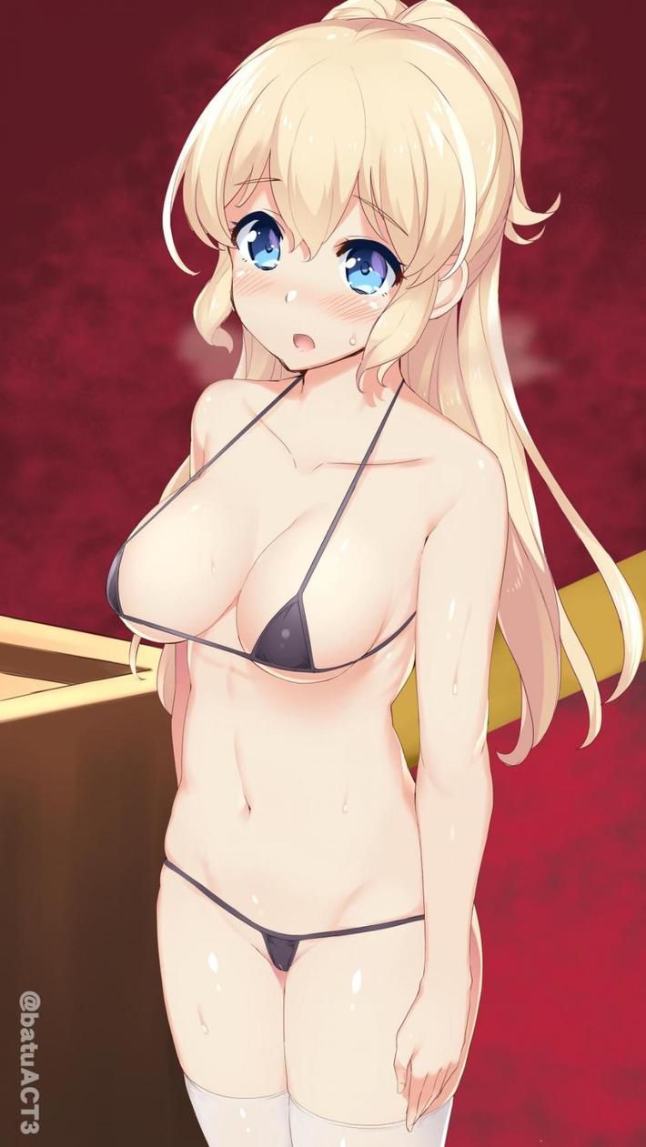 Erotic image of micro bikini that is not able to hide the lewd body [secondary erotic] 3