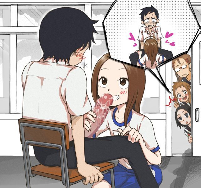 The second image of Mr. Takagi who is good at teasing is too embarrassed about the matter 7