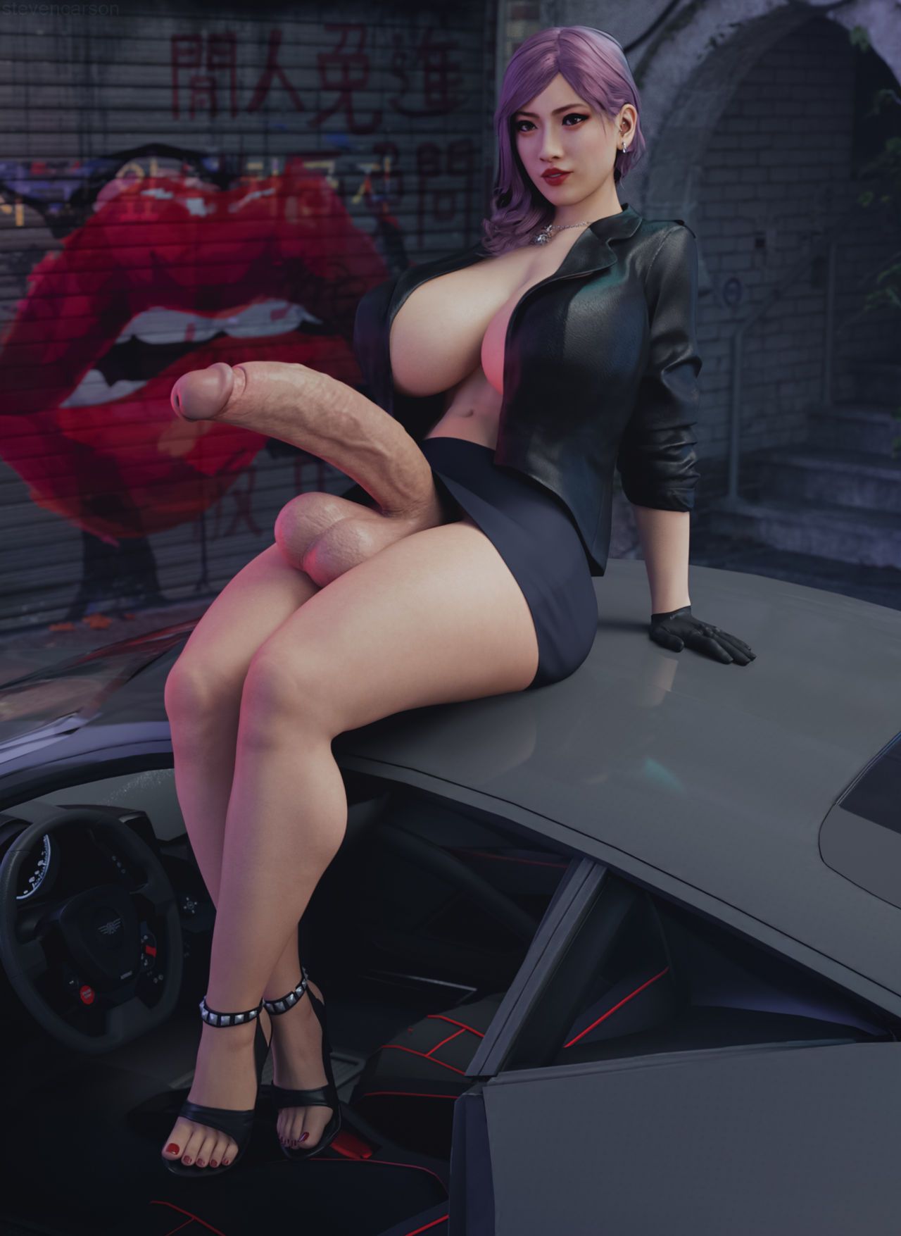 [Stevencarson] Seong-Hui (Yakuza 7 Like a Dragon) (2021-06-15) Futa + Female 성희・ソンヒ 3