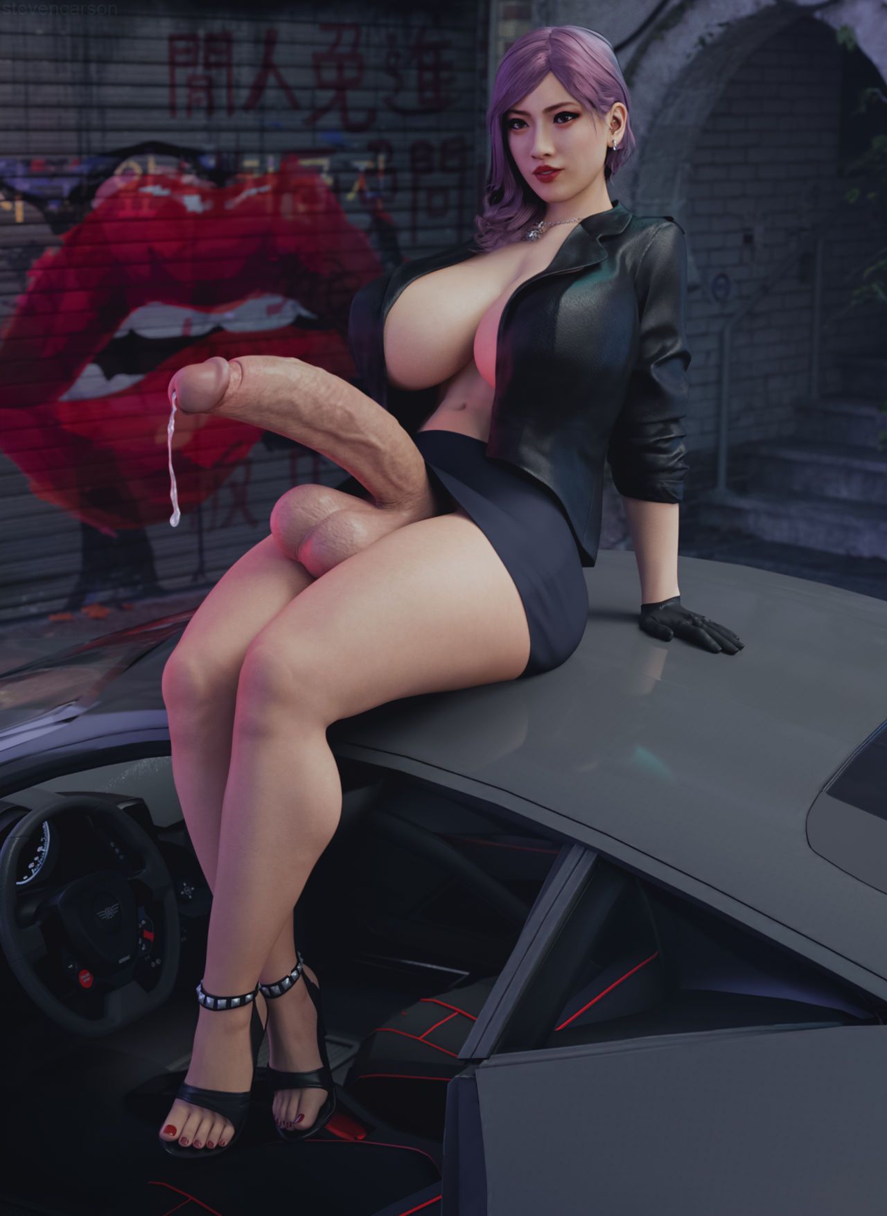 [Stevencarson] Seong-Hui (Yakuza 7 Like a Dragon) (2021-06-15) Futa + Female 성희・ソンヒ 4