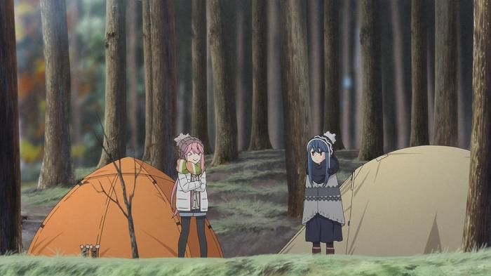 [Yuruyuri] Episode 7 "Night on the lakeside and people of camp" capture 17