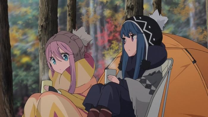 [Yuruyuri] Episode 7 "Night on the lakeside and people of camp" capture 24