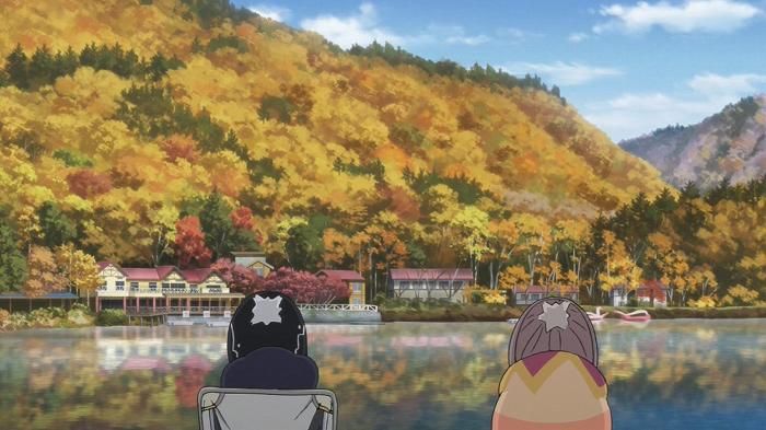 [Yuruyuri] Episode 7 "Night on the lakeside and people of camp" capture 25