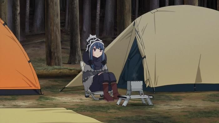 [Yuruyuri] Episode 7 "Night on the lakeside and people of camp" capture 27