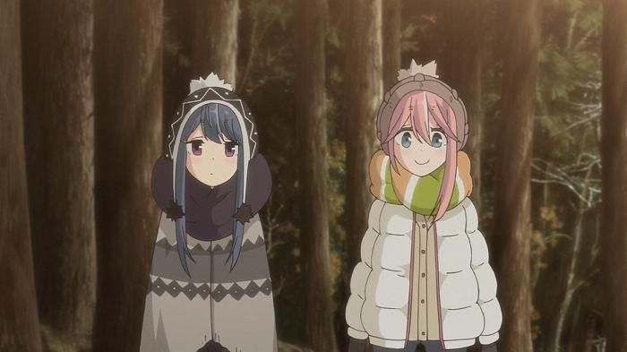 [Yuruyuri] Episode 7 "Night on the lakeside and people of camp" capture 49