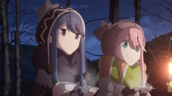 [Yuruyuri] Episode 7 "Night on the lakeside and people of camp" capture 65