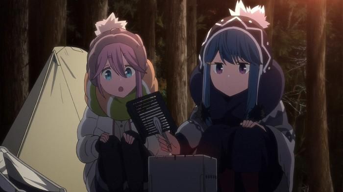 [Yuruyuri] Episode 7 "Night on the lakeside and people of camp" capture 81