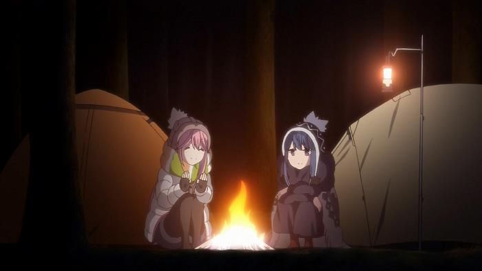 [Yuruyuri] Episode 7 "Night on the lakeside and people of camp" capture 83