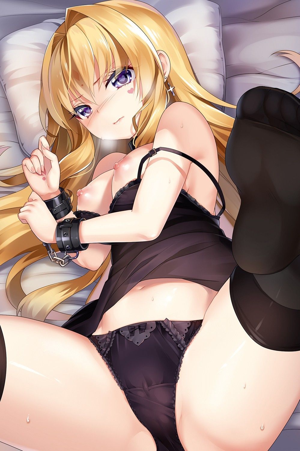 [Secondary ZIP] image of the thighhighs girl showing annoying thigh 19