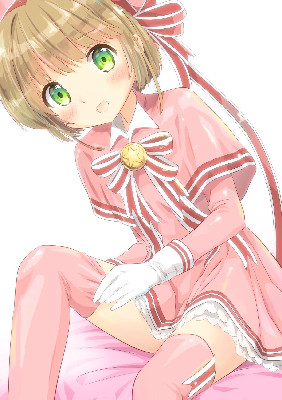 [Secondary ZIP] image of the thighhighs girl showing annoying thigh 20