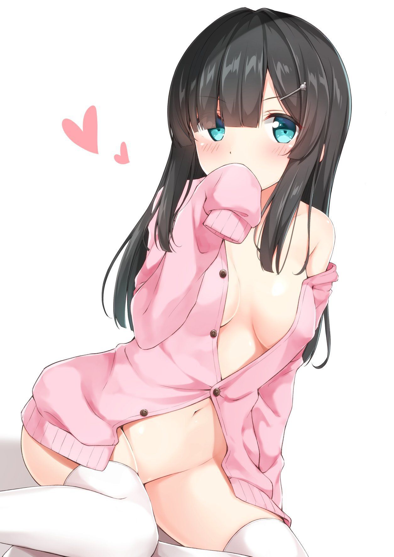 [Secondary ZIP] image of the thighhighs girl showing annoying thigh 34