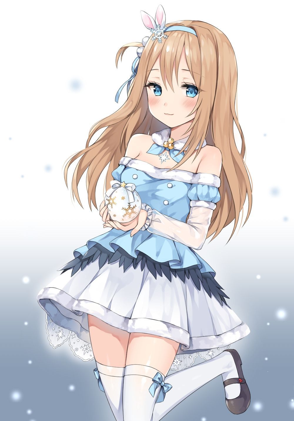 [Secondary ZIP] image of the thighhighs girl showing annoying thigh 6