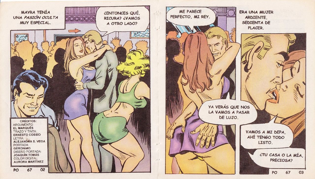 [XXX Mexican Comic] Pasiones Ocultas 0067 [Uncensored] 2