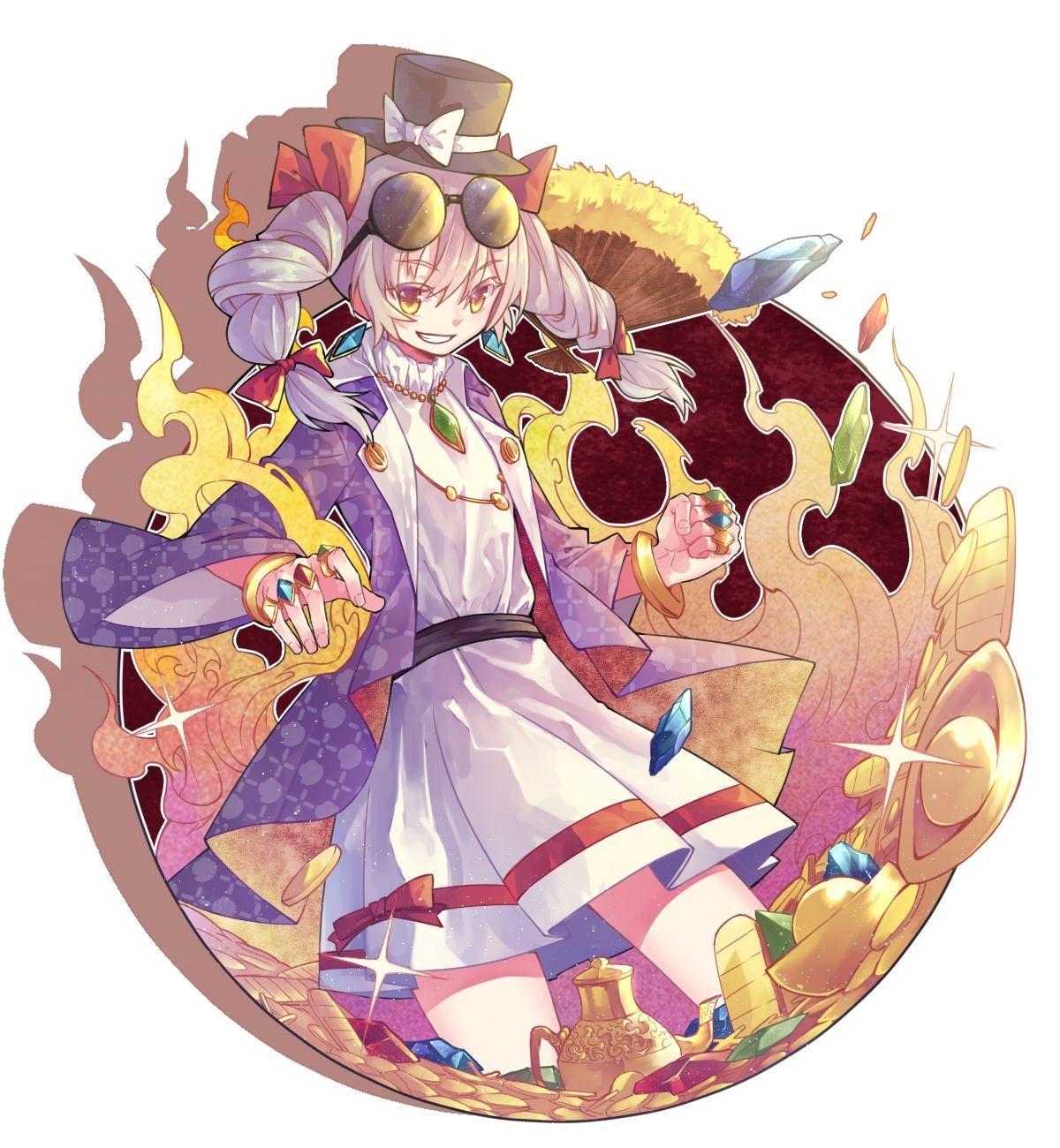 [Secondary ZIP] 100 pieces of images of the new character of the Touhou possession Hua Shion, sister-en-girls 33