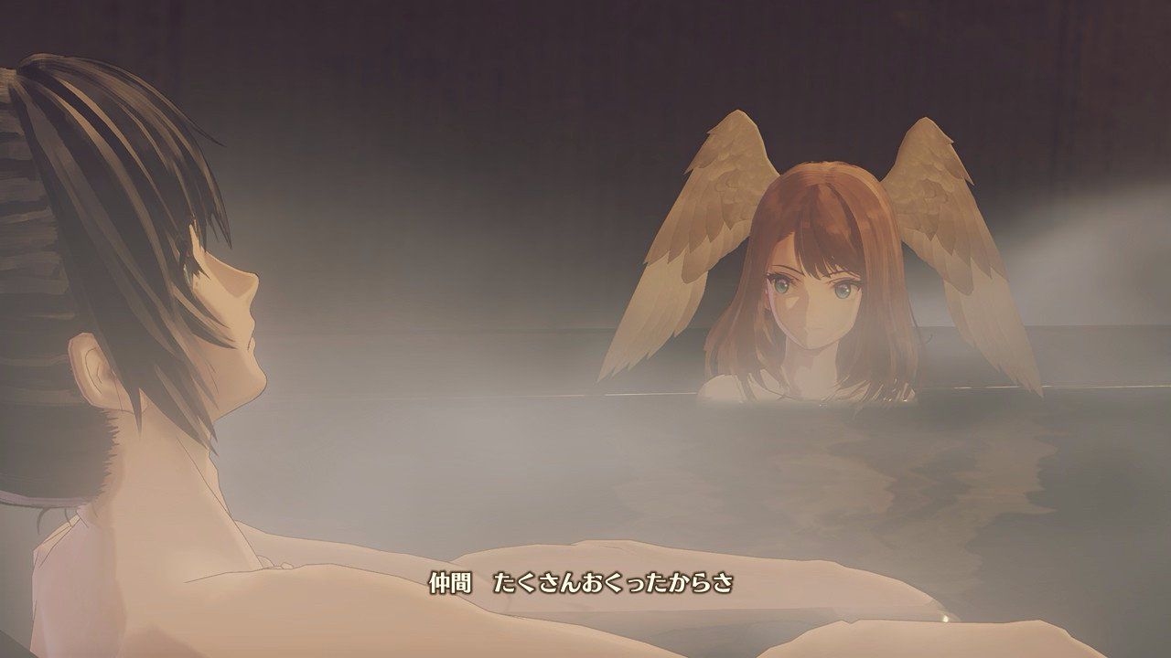 "Xenoblade 3" Erotic scene where a naturally eccentric girl and a completely take a mixed bath together! 3