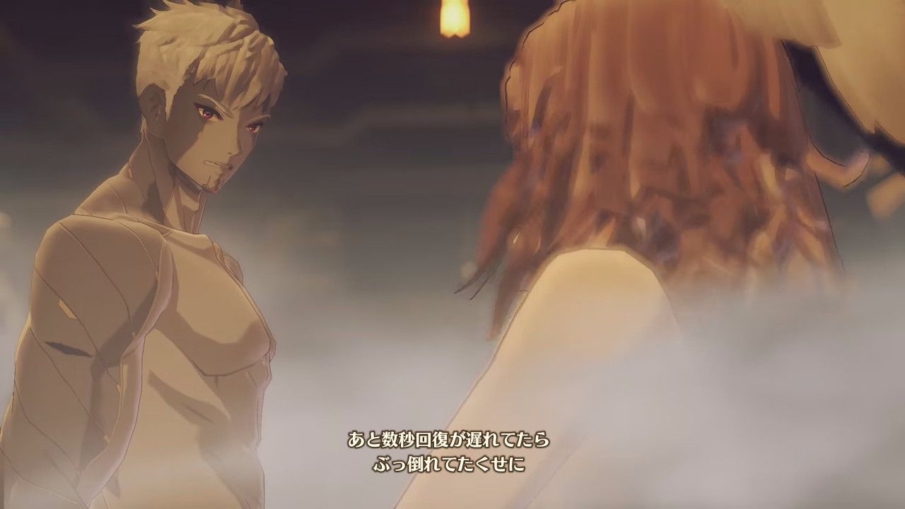 "Xenoblade 3" Erotic scene where a naturally eccentric girl and a completely take a mixed bath together! 4