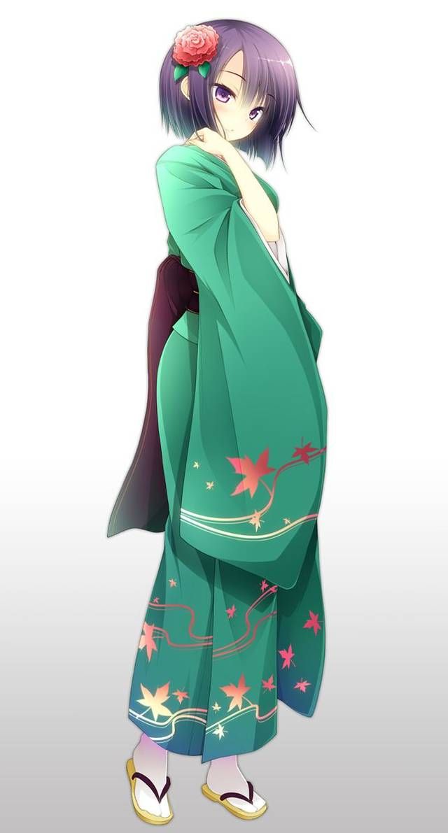 [56 sheets] Beautiful girl secondary image collection of kimono and kimono. 26 37