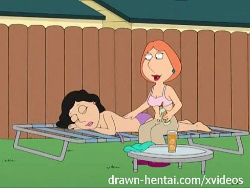 Family Guy Hentai - Backyard lesbians - 7 min 3