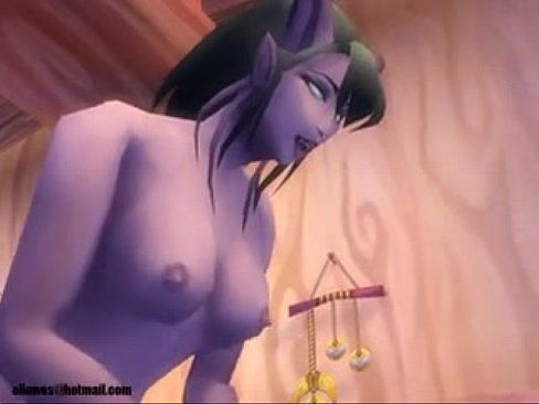 World of Warcraft draenei and nightelf porn (ellowas) - 1 min 37 sec 25